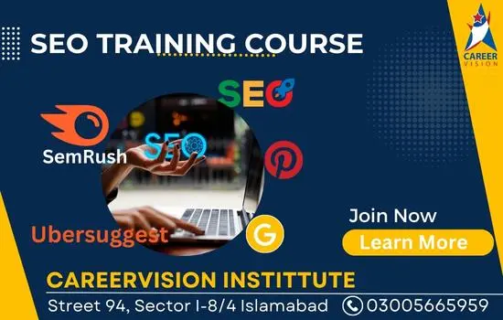 Training banner image SEO course in rawalpindi islamabad pakistan